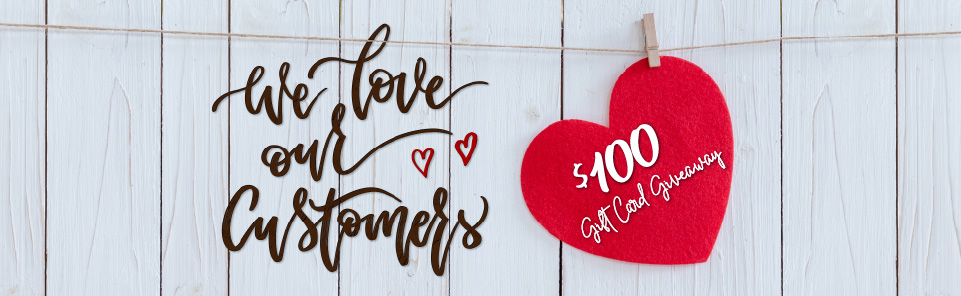 $100 Gift Card Giveaway